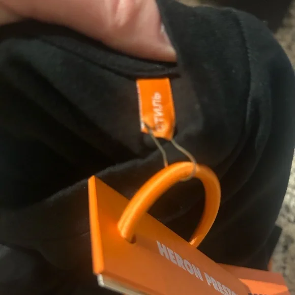 Heron Preston Black Tee Flaming Skull - Picture 9 of 10